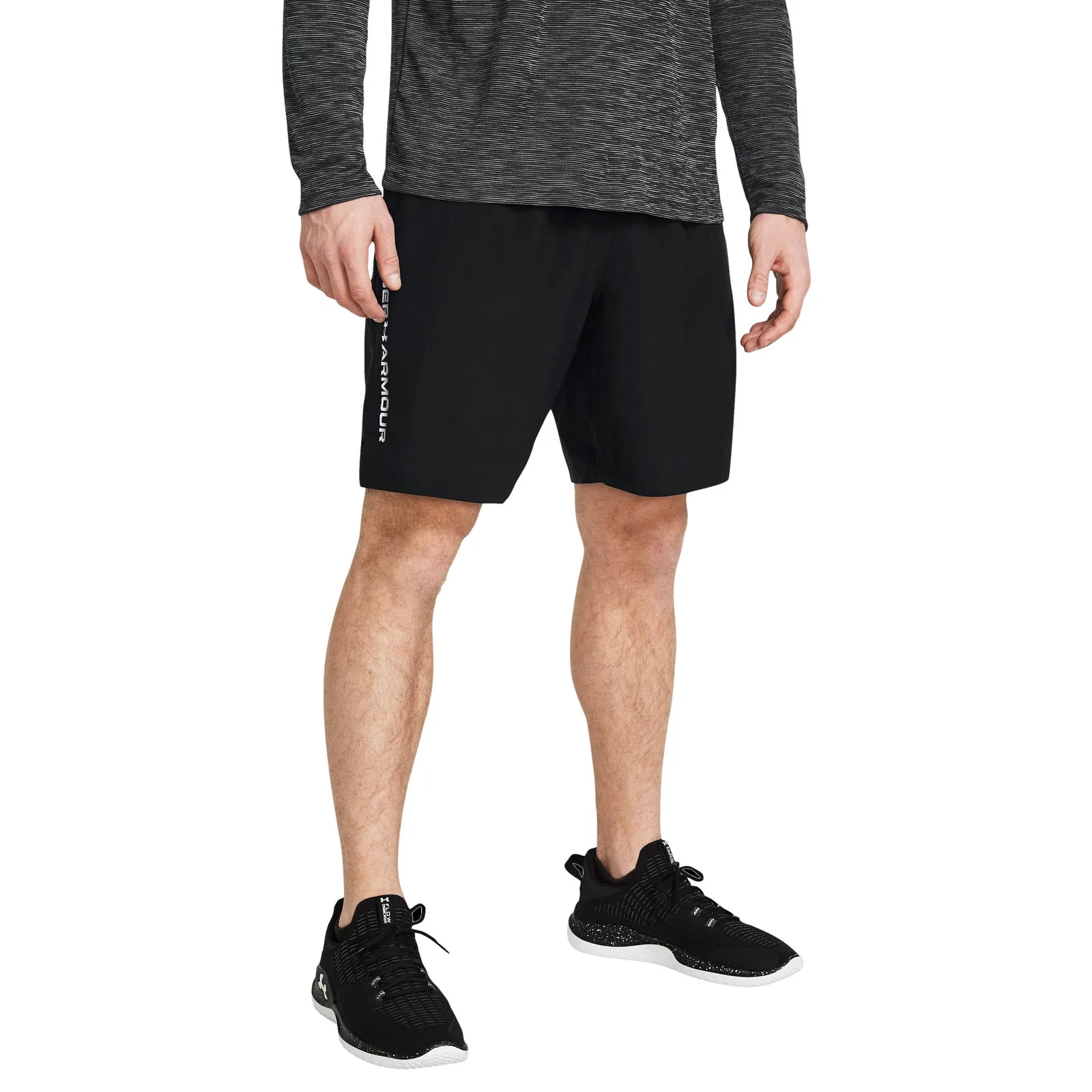 Under Armour Woven Wordmark Mens Lightweight Training Shorts