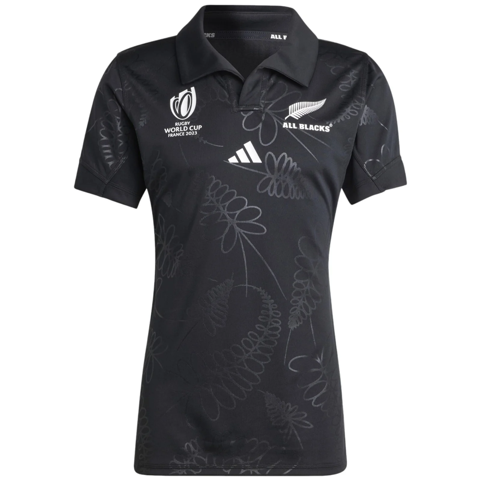 adidas All Blacks Rugby Adults Slim-Fit Performance Jersey