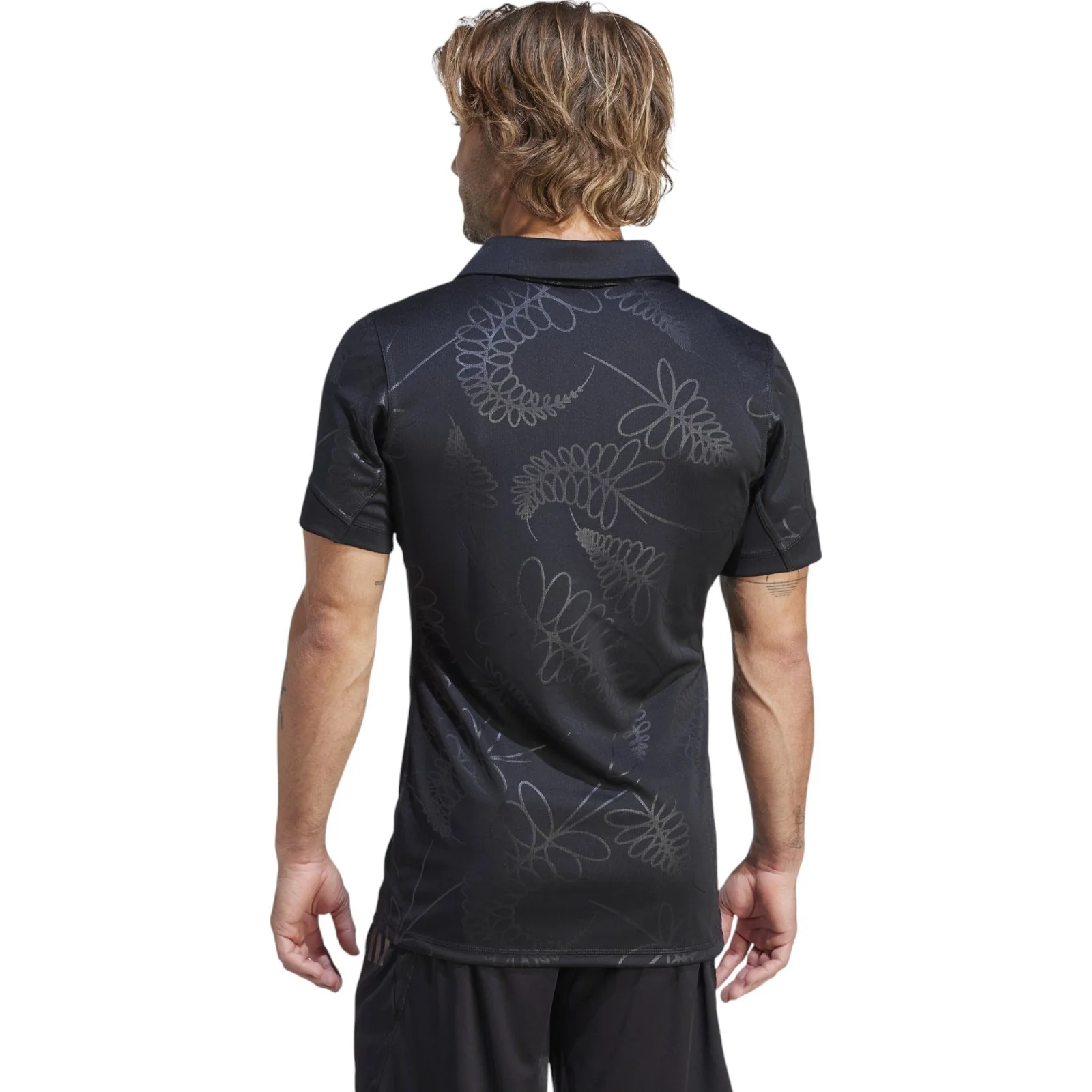 adidas All Blacks Rugby Adults Slim-Fit Performance Jersey