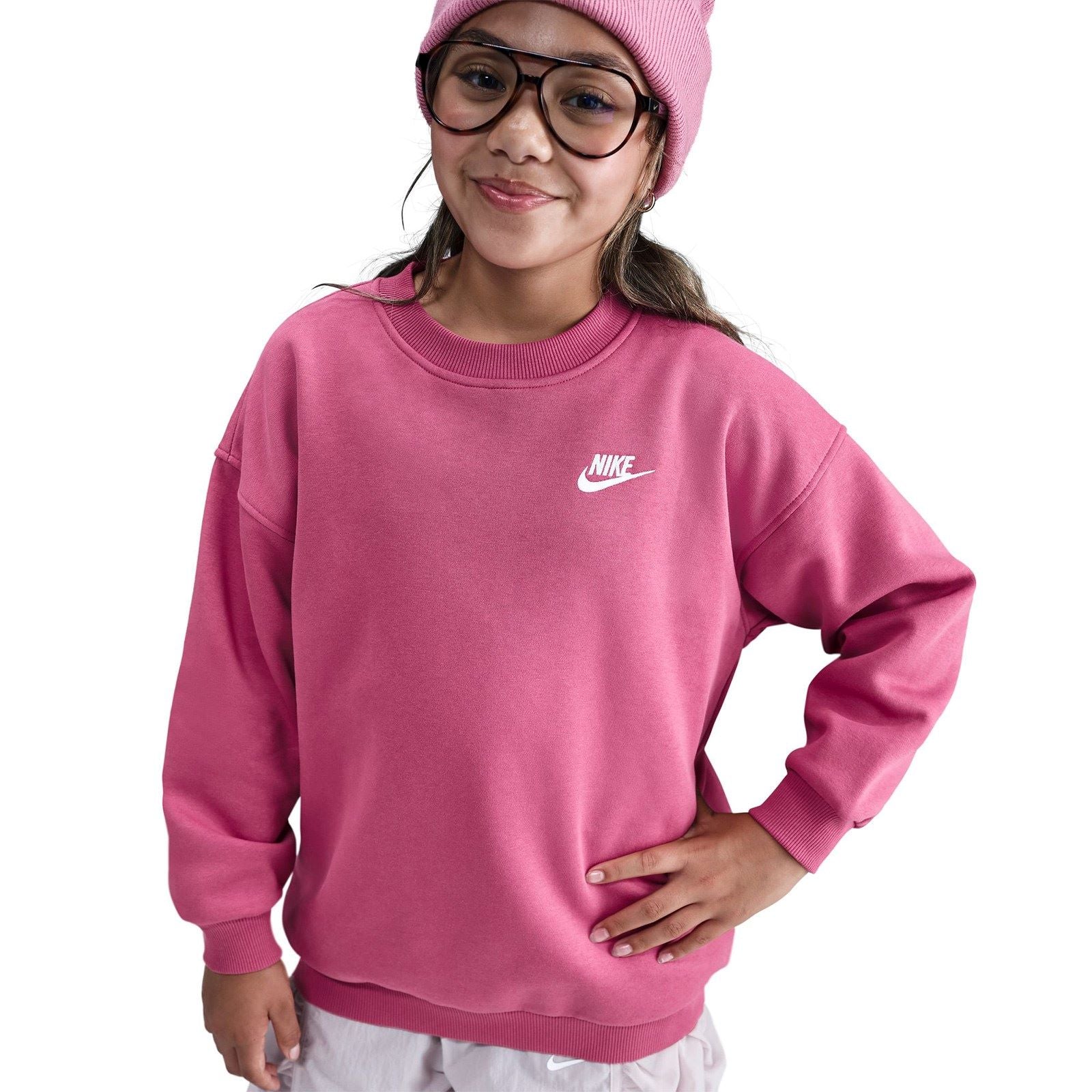 10226-nike-sportswear-club-fleece-kids-oversized-sweatshirt-1.jpg Nike Sportswear Club Fleece Kids Oversized Sweatshirt