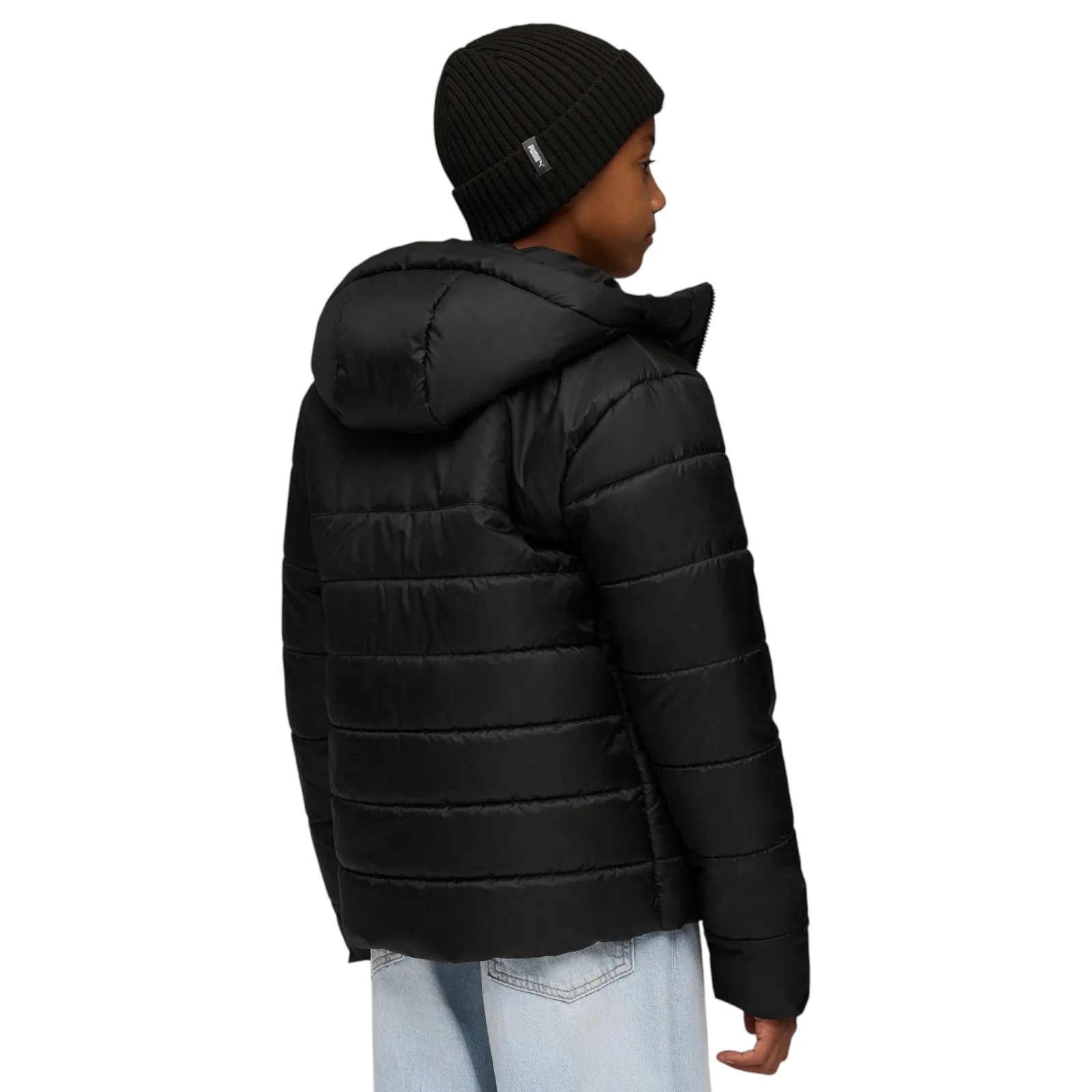 Puma Essentials Kids Full-Zip Padded Hooded Jacket