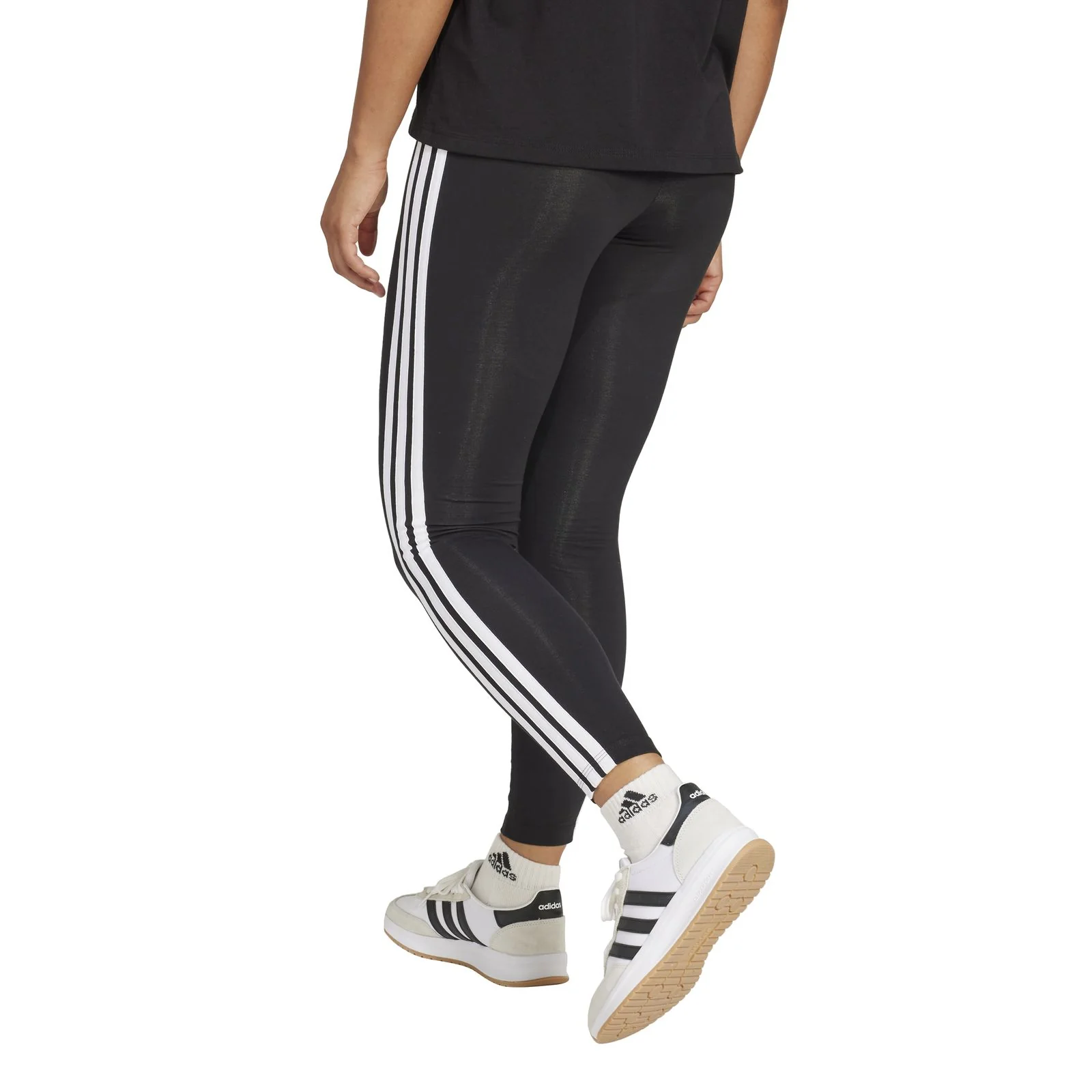 adidas Essentials 3-Stripes Cotton Leggings
