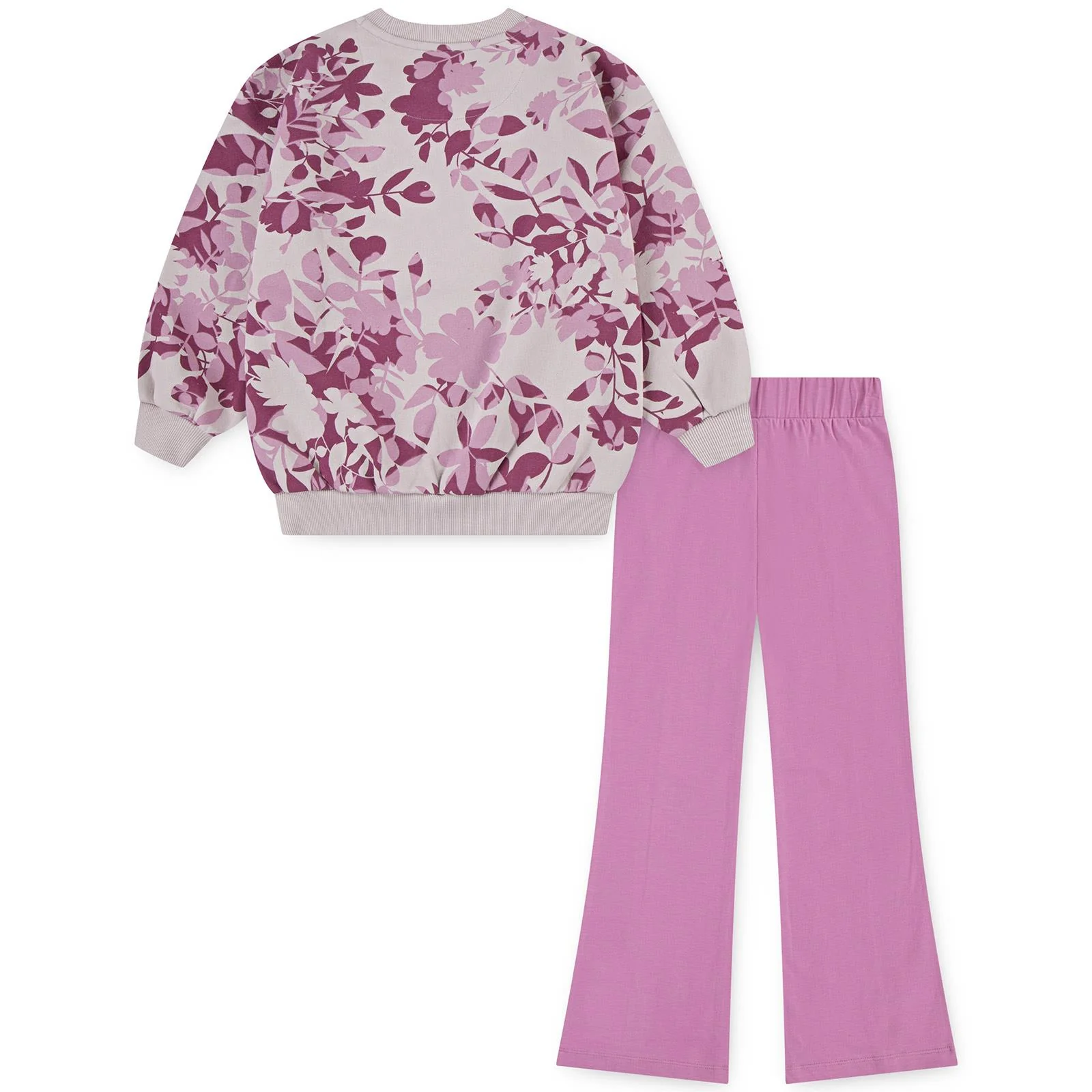 Nike Junior Kids Floral Camo Crew and Leggings Set