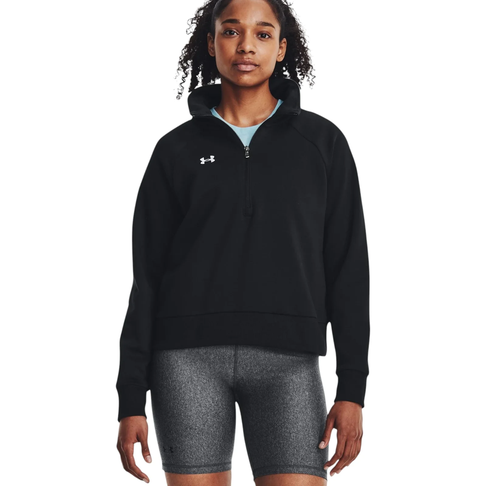 Under Armour Rival Womens Half-Zip Top