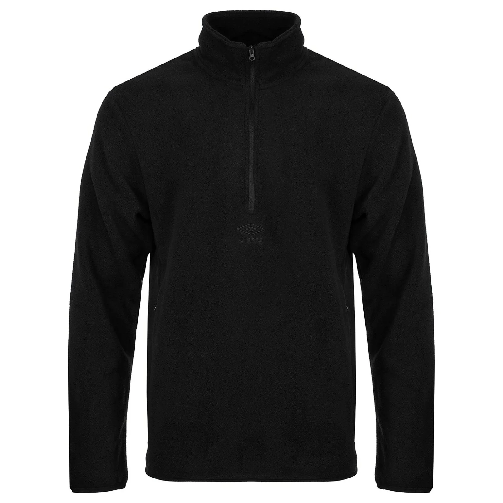 Umbro Relaxed Mens Logo Half-Zip Training Polar Fleece