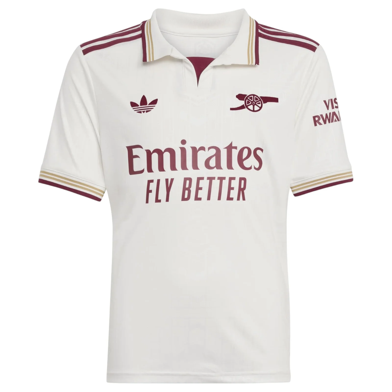 adidas Arsenal Football 2025/26 Kids Third Polo Shirt Jersey