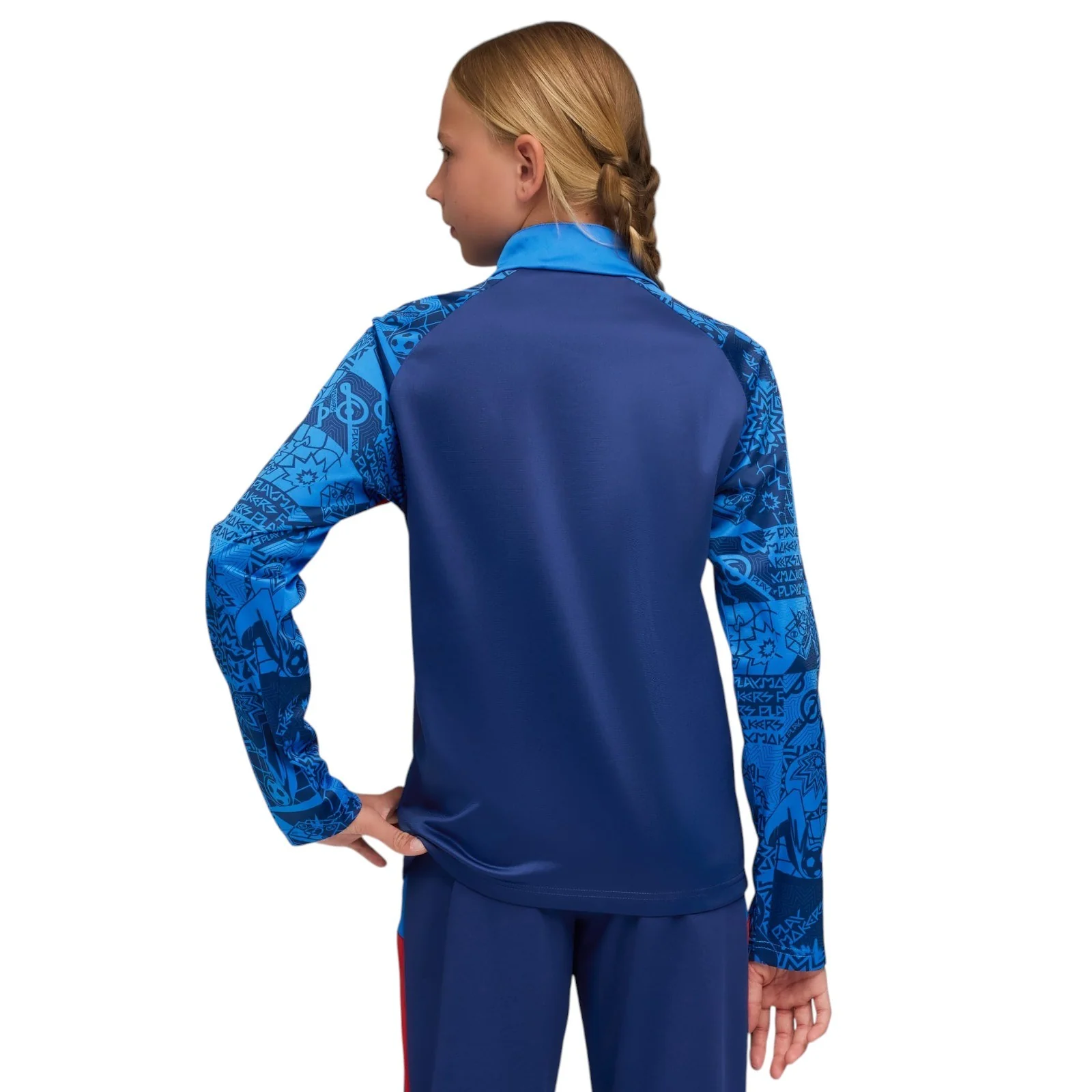 Puma Neymar Jr Playmaker Kids Half-Zip Football Top