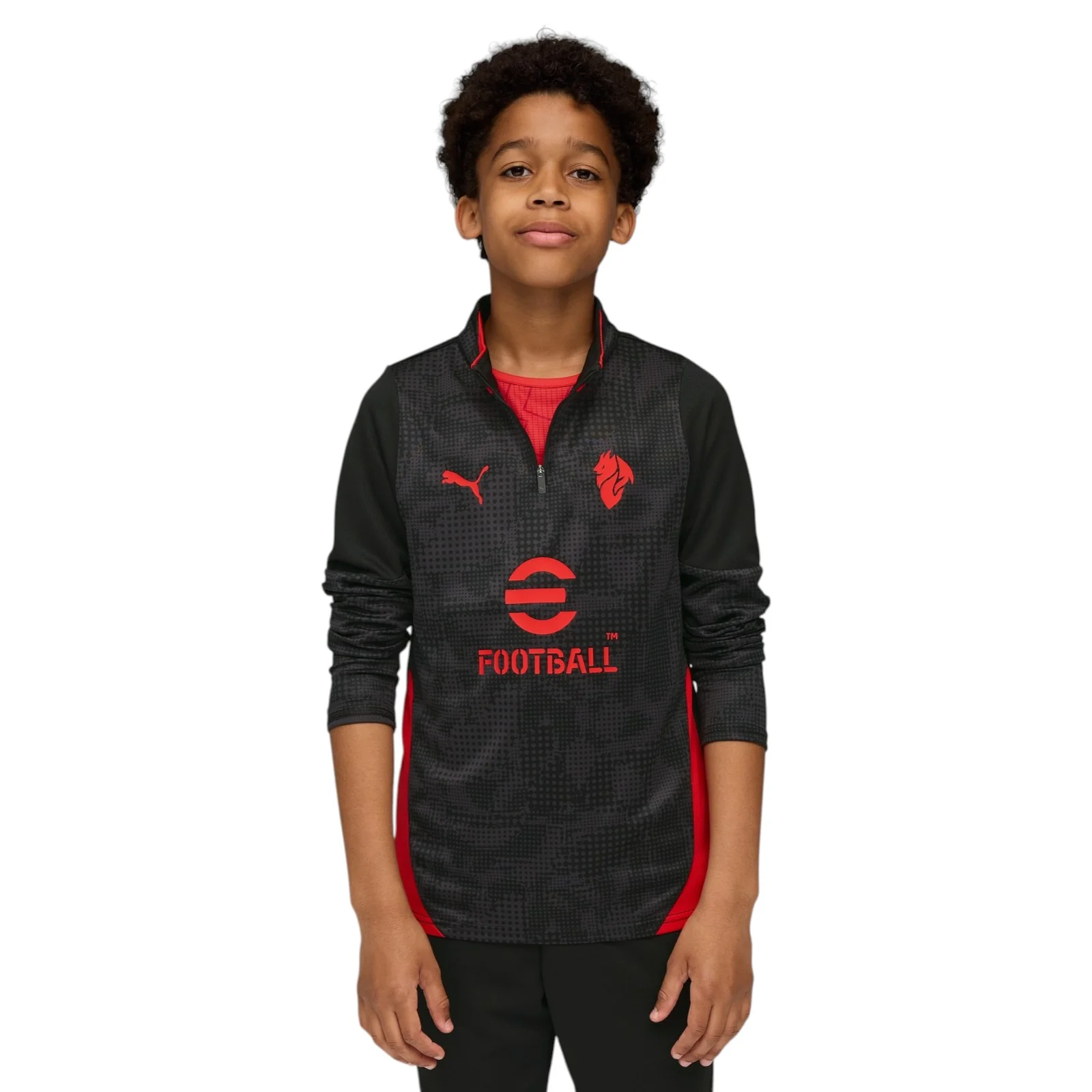 Puma AC Milan Kids Training Quarter-Zip