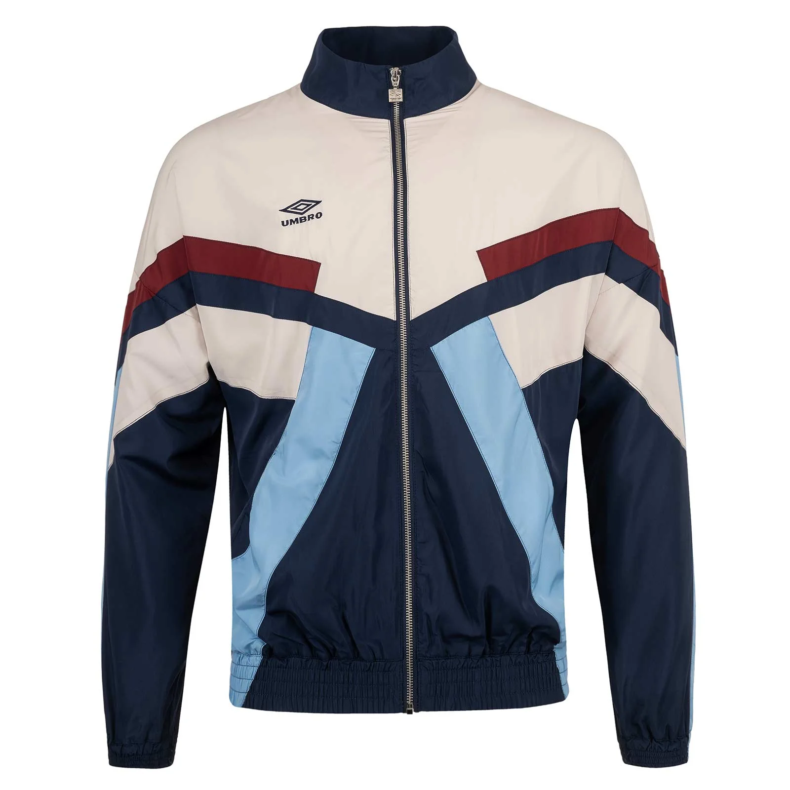 Umbro Mens Relaxed Boxy-Fit Full-Zip Track Jacket