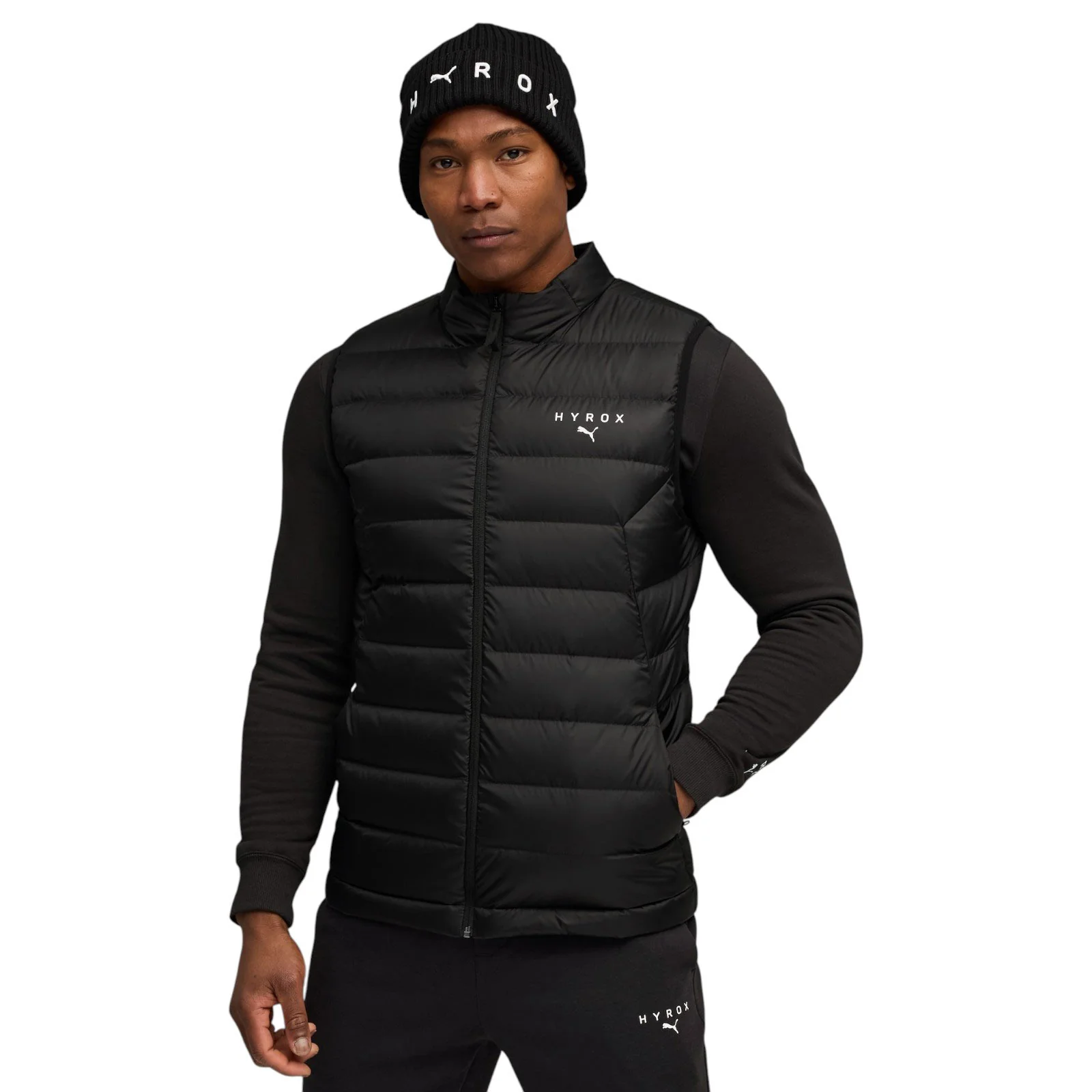 13352-puma-unisex-hyrox-down-vest-black-1.webp Puma Unisex HYROX Down Vest Black