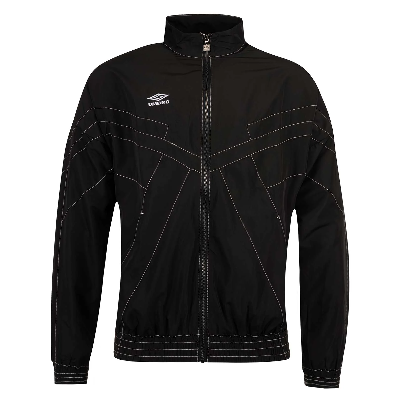 Umbro Mens Relaxed Boxy-Fit Full-Zip Track Jacket