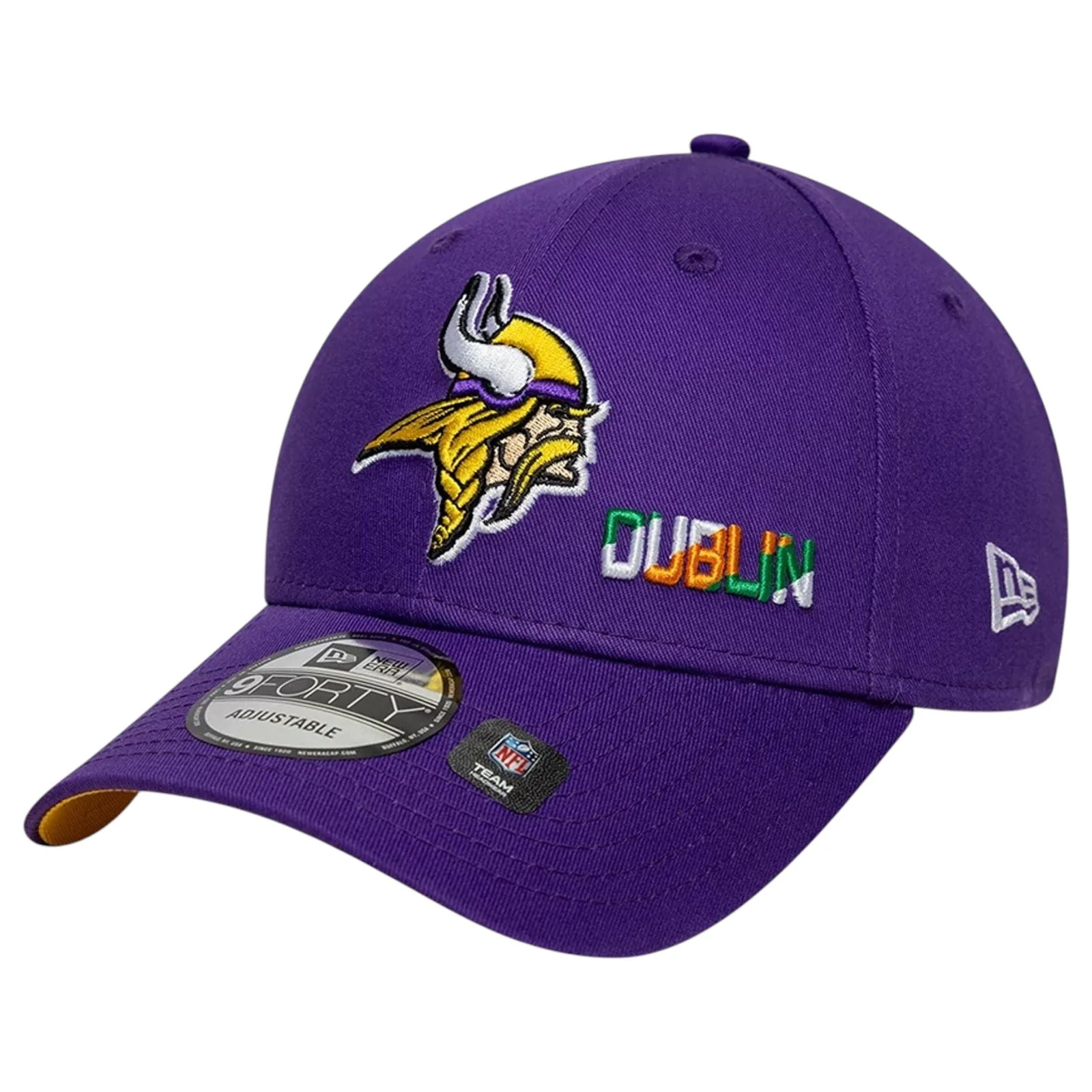 13923-new-era-vikings-nfl-dublin-game-2025-9forty-adjustable-cap-1.webp New Era Vikings NFL Dublin Game 2025 9FORTY Adjustable Cap