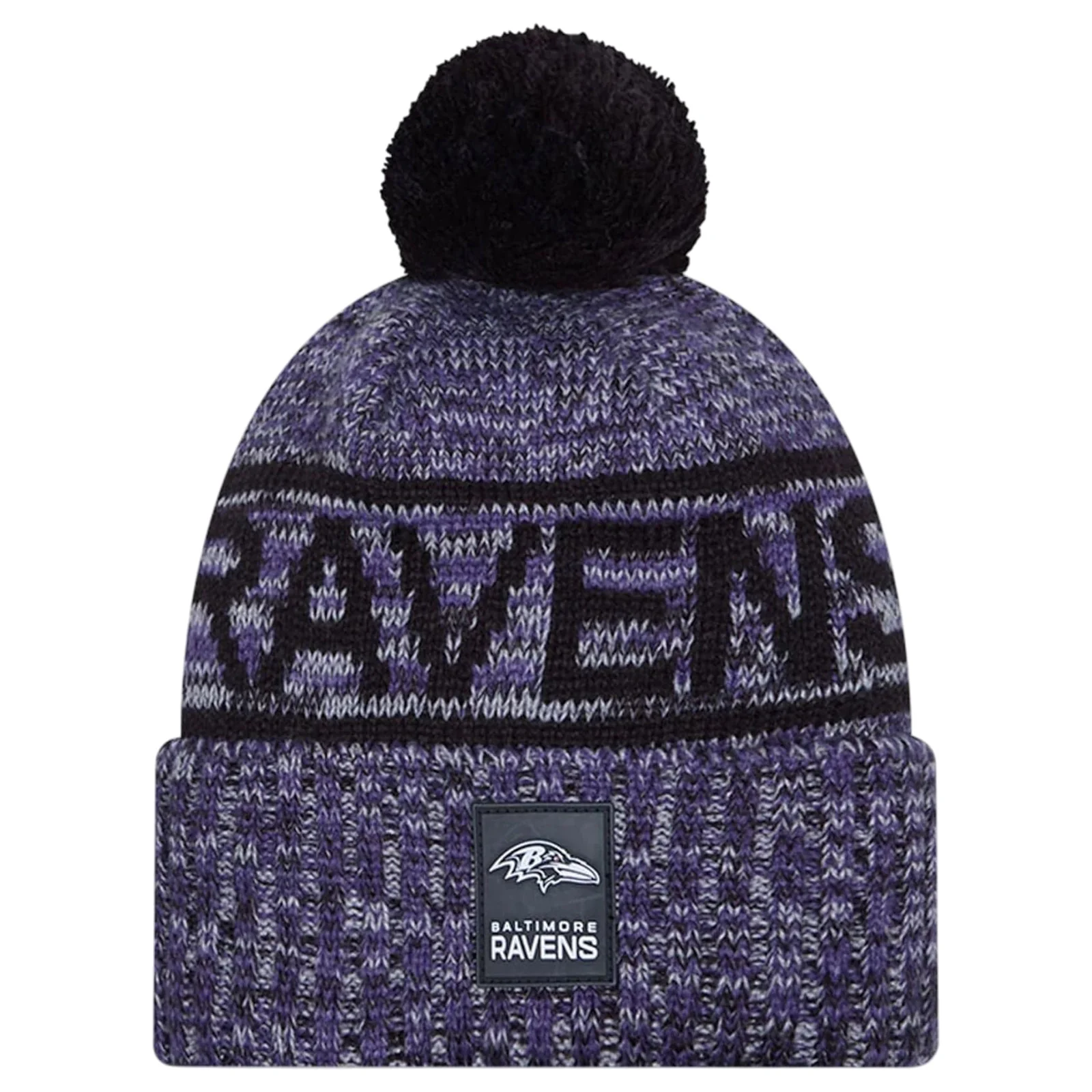 New Era NFL 25 Ravens Bobble Hat Navy