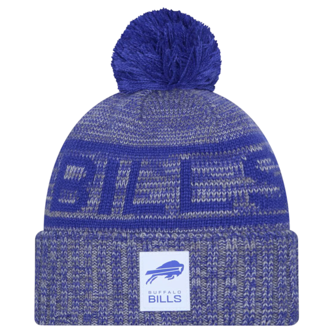 New Era NFL 25 Bills Bobble Hat Blue