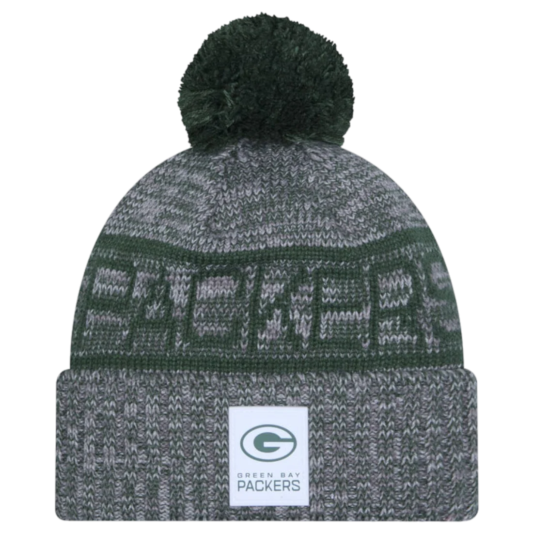 New Era NFL 25 Packers Bobble Hat Green