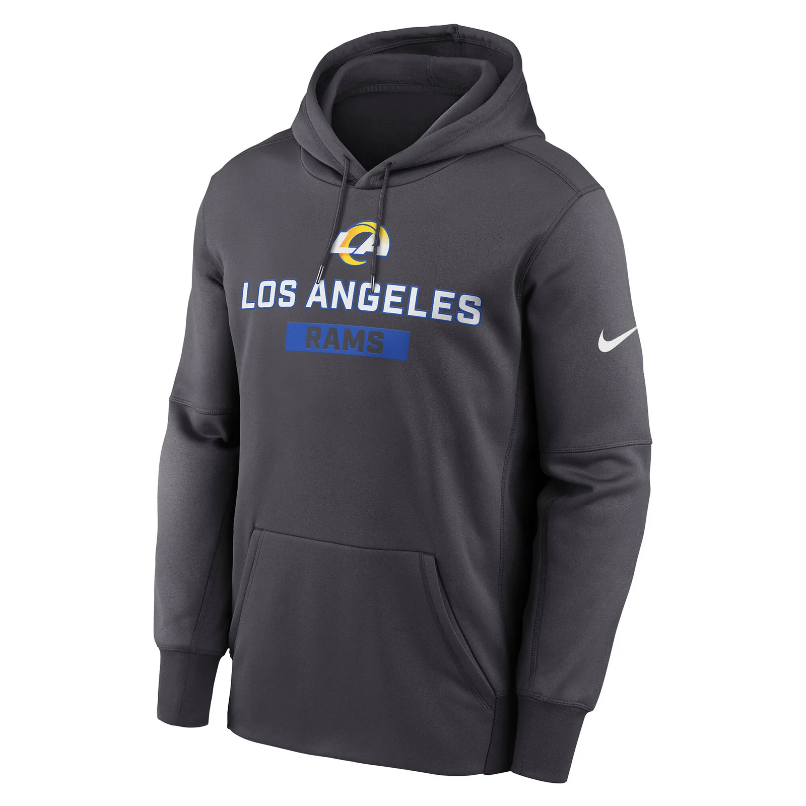 Nike Rams Therma Hoodie Grey