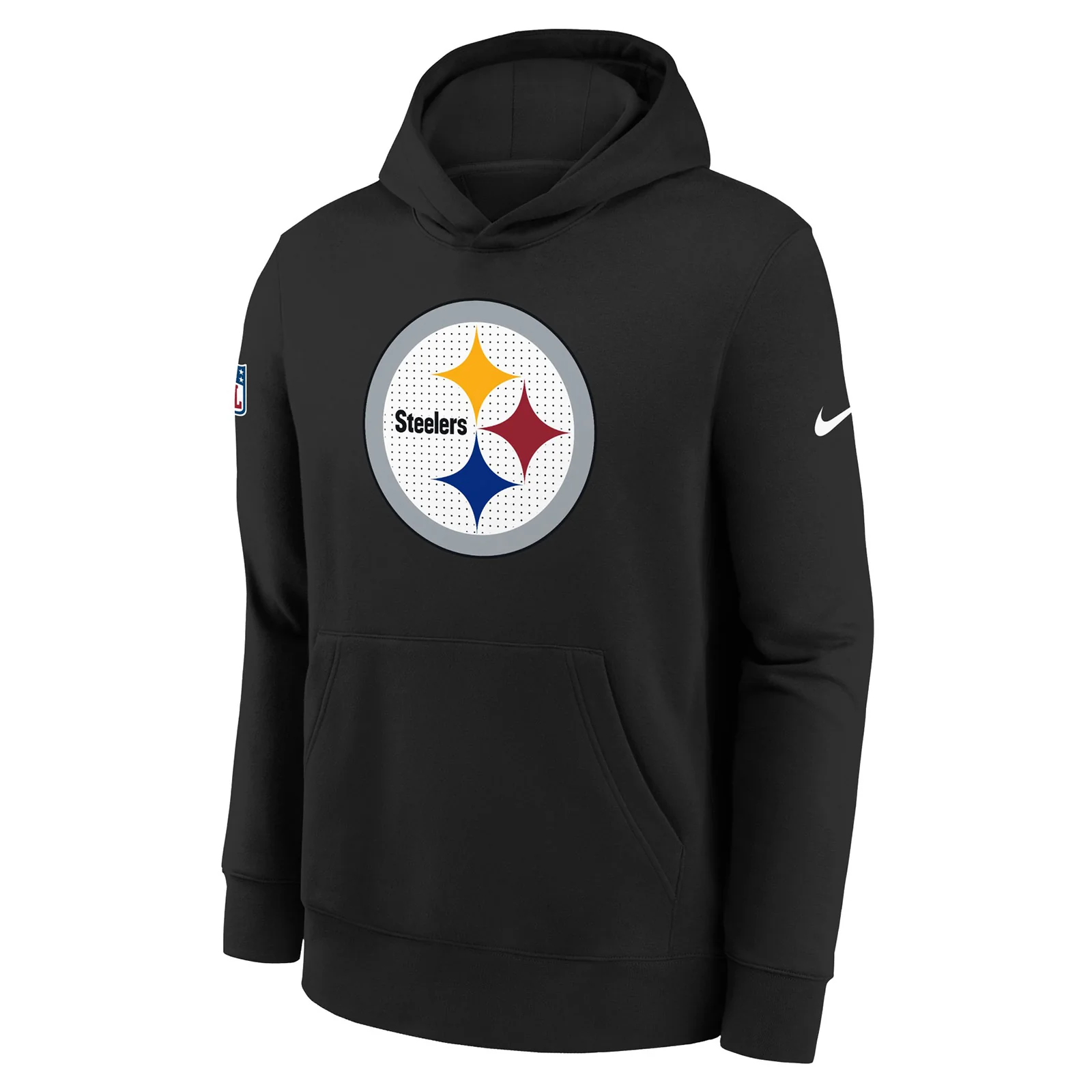 14235-nike-steelers-fleece-kids-hoodie-black-1.webp Nike Steelers Fleece Kids Hoodie - Black