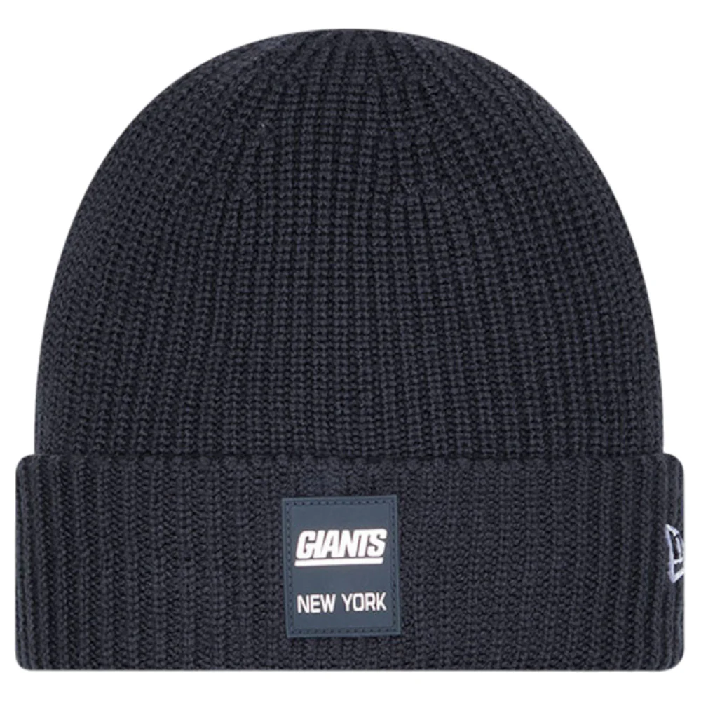 New Era NFL 25 Giants Beanie Hat Black