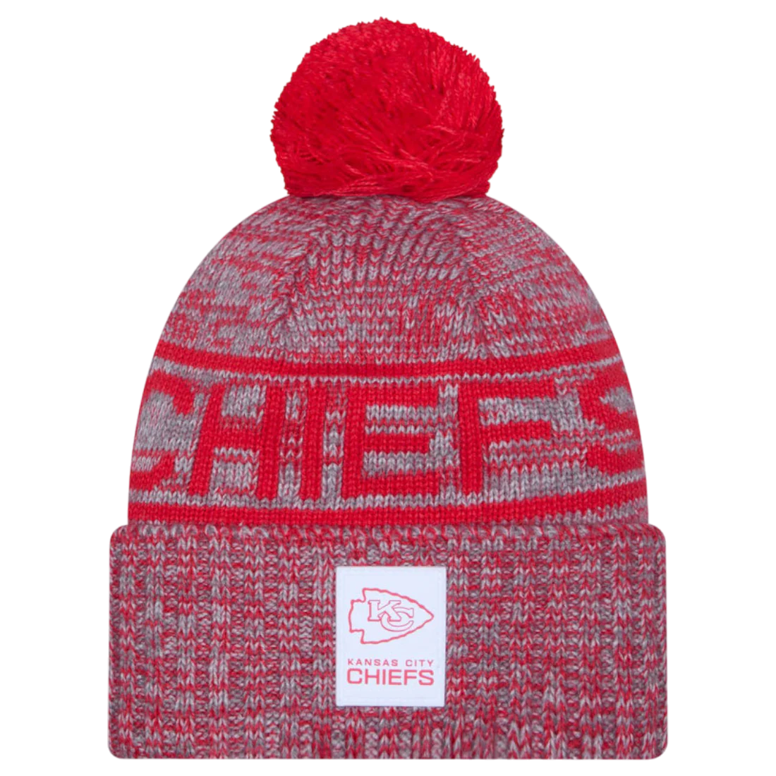New Era NFL 25 Chiefs Bobble Hat Red