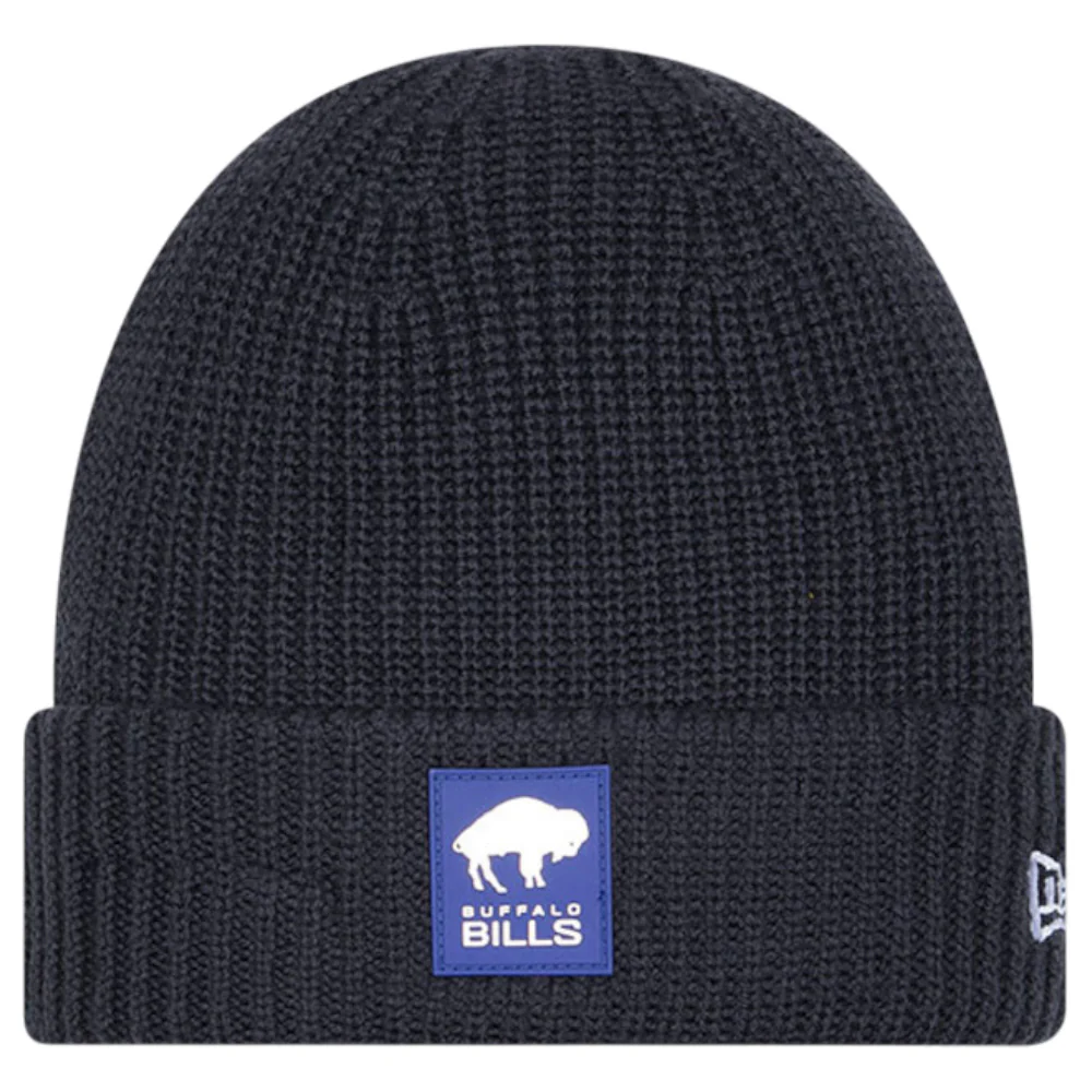 New Era NFL 25 Bills Beanie Hat Black