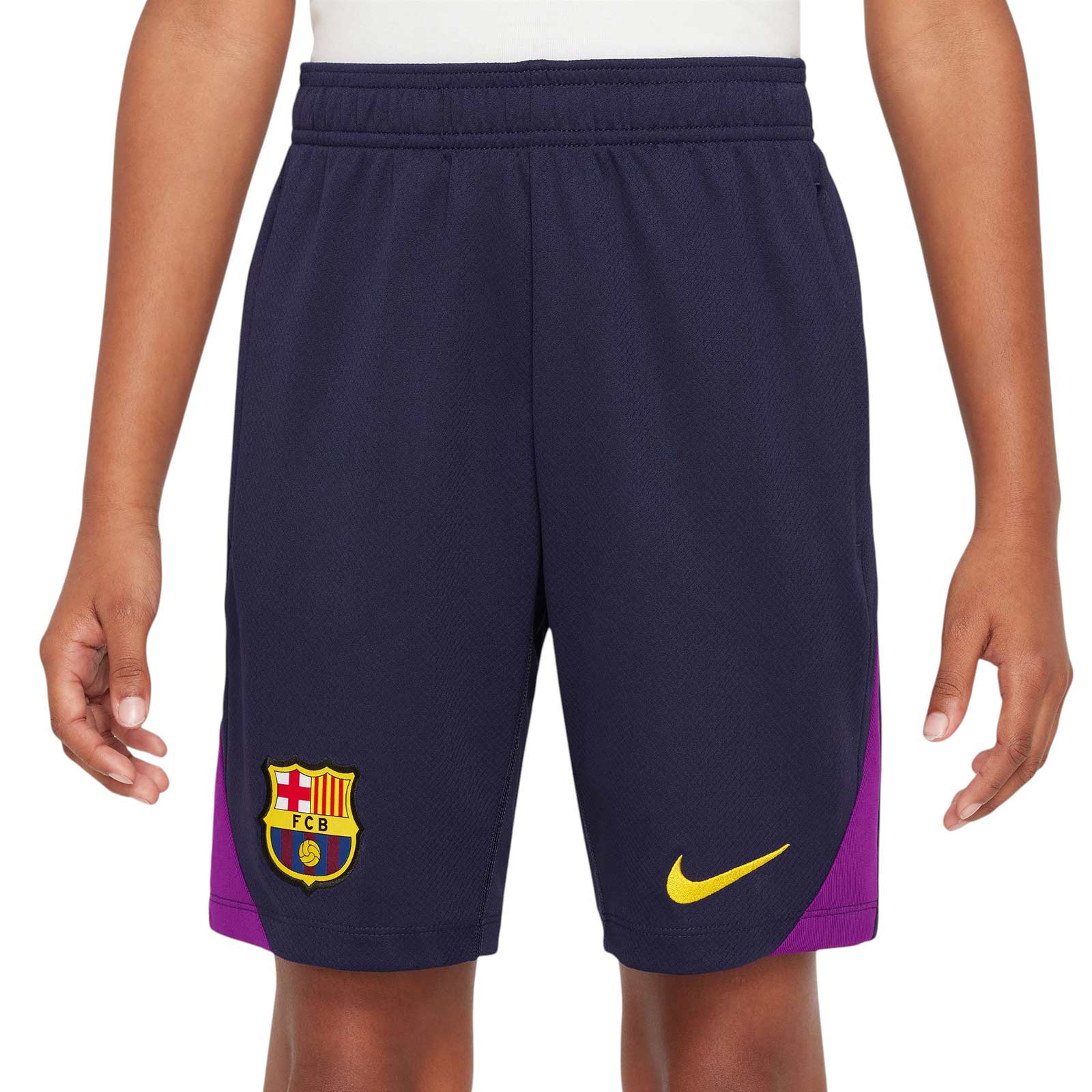 Nike FC Barcelona Strike Kids Dri-FIT Soccer Knit Shorts