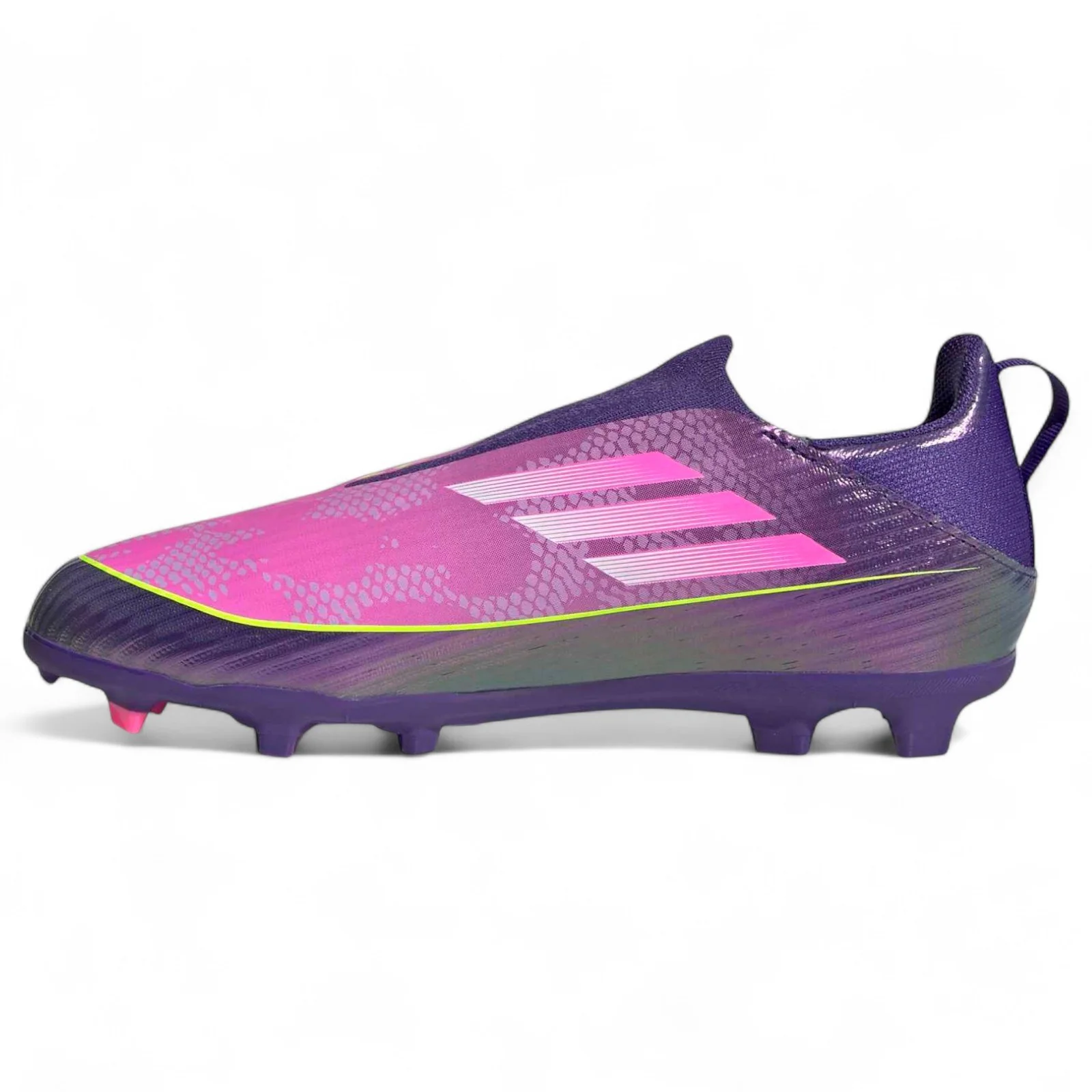 1486-adidas-f50-league-laceless-kids-firm-ground-football-boots-2.webp adidas F50 League Laceless Kids Firm Ground Football Boots