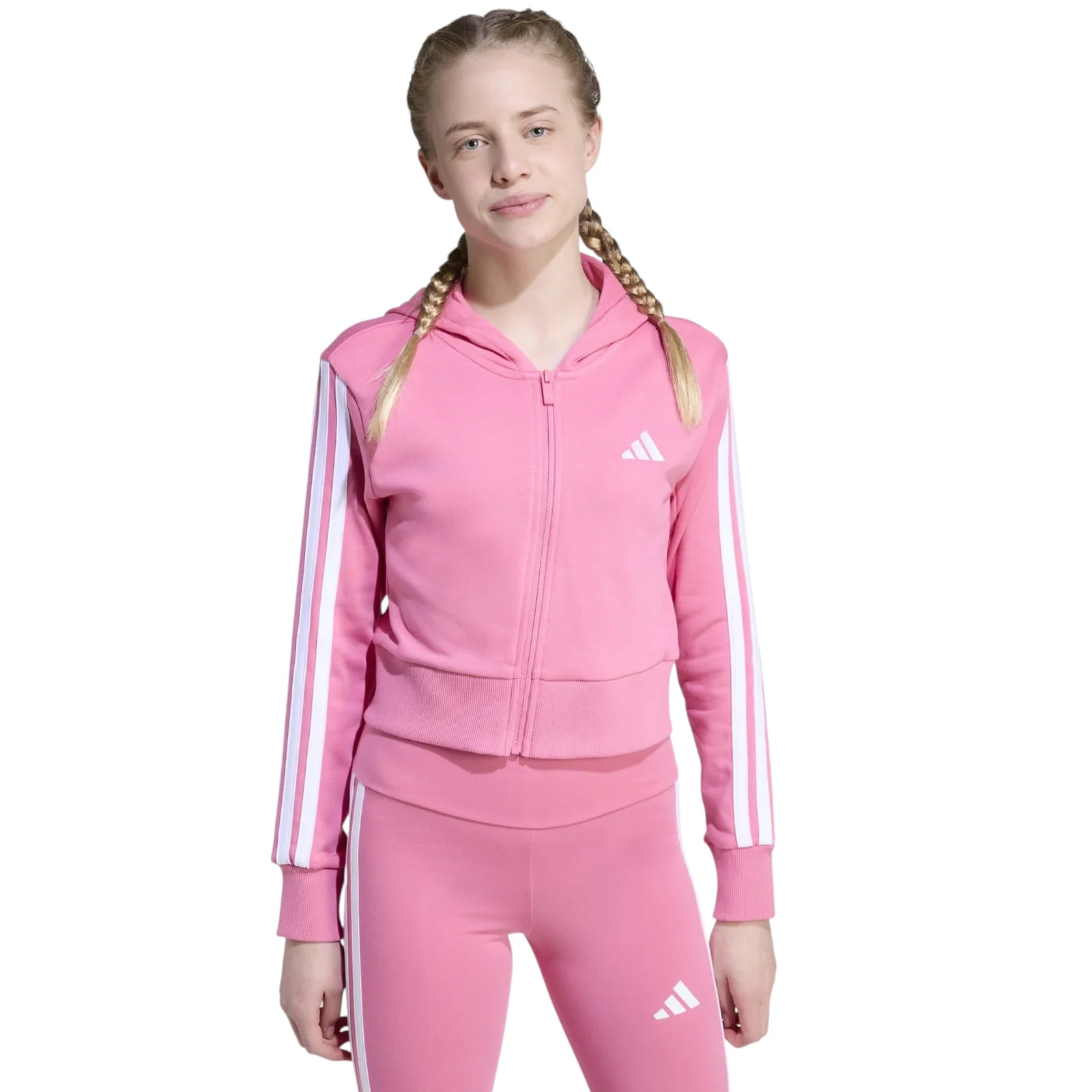 adidas Girl 3S FT FZ CRO  Pink