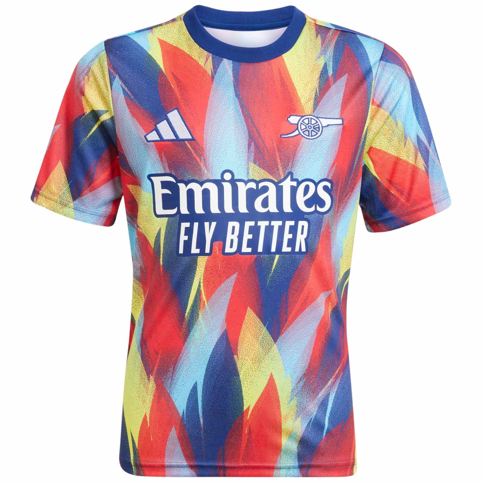 adidas Arsenal Football 2025/26 Kids Pre-Match Jersey