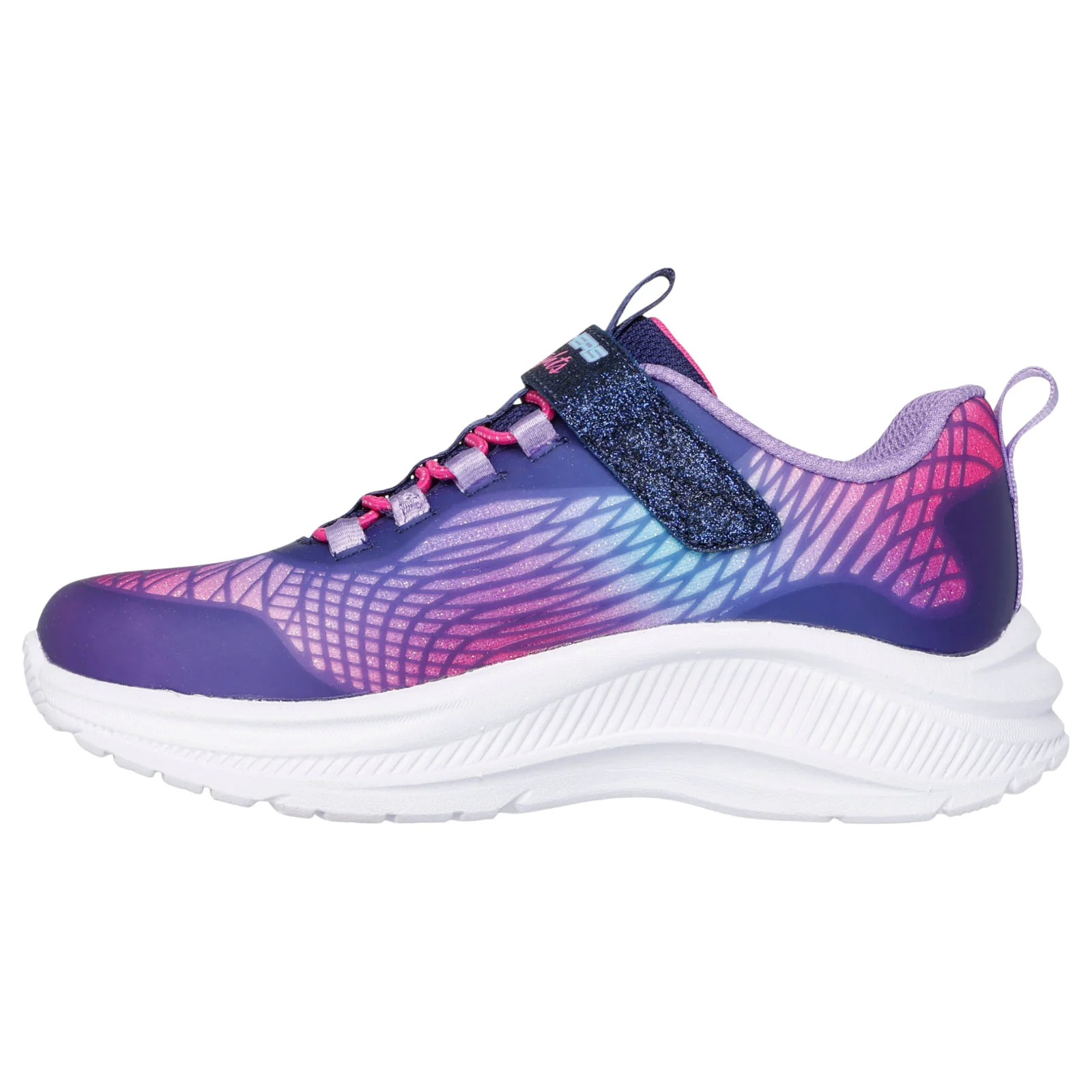 Skechers Rainbow Cruisers Reflectin Girls 3d Print Shoes