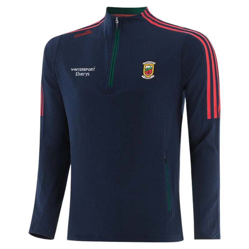 O'Neills Mayo GAA Hydra Kids Half Zip Top Navy