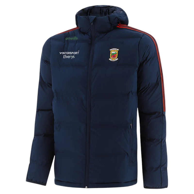 O'Neills Mayo GAA Hydra Kids Hooded Padded Jacket Navy