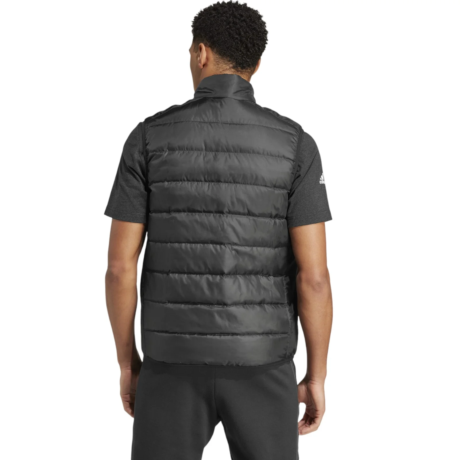 adidas All Blacks Rugby Adults Full-Zip Gilet Vest