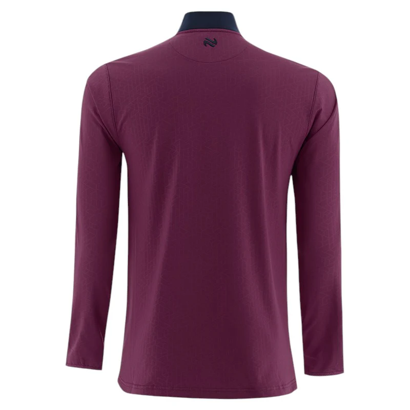 O'Neills Galway GAA Hydra Kids Half Zip Top