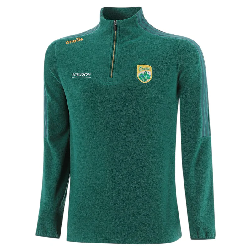 O'Neills Kerry Hydra Kids Fleece Half Zip Top Green