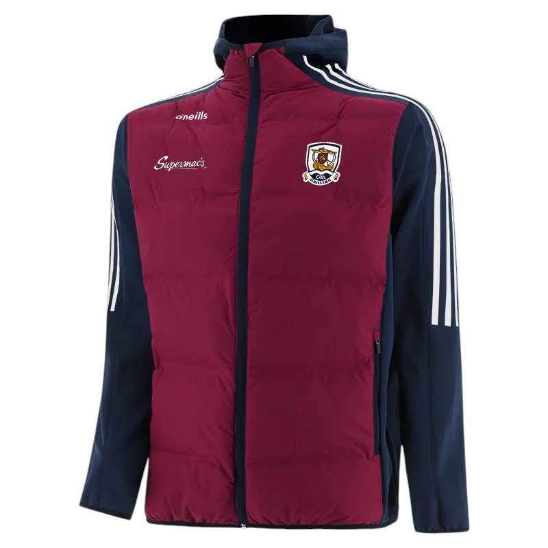 O'Neills Galway GAA Hydra Kids Lightweight Padded Jacket