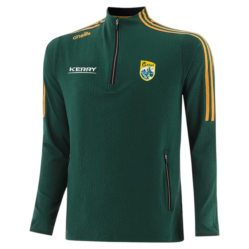 O'Neills Kerry GAA Hydra Kids Half Zip Top