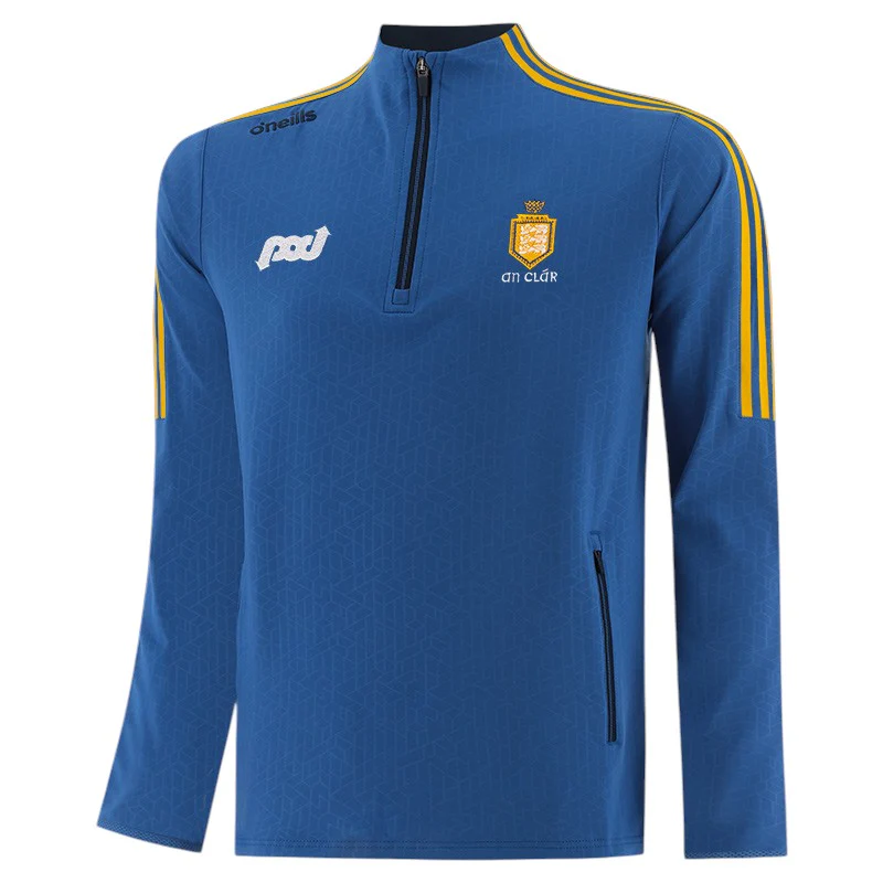 O'Neills Clare GAA Hydra Kids Half Zip Top