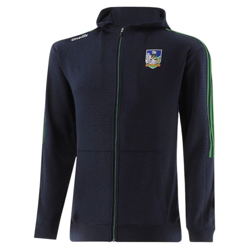 O'Neills Limerick GAA Hydra Tech Fleece Full Zip Kids Hoodie