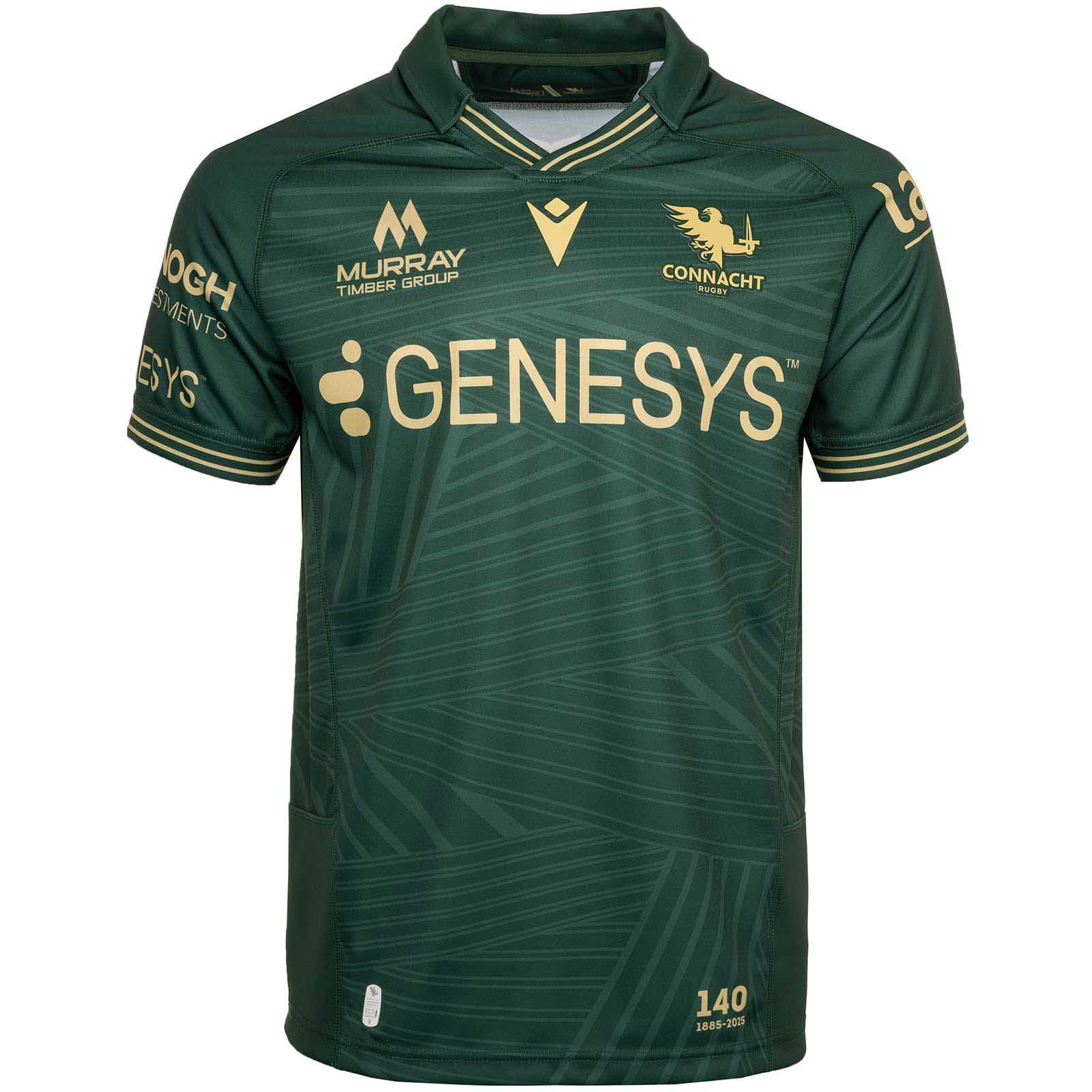 Macron Connacht Rugby 2025/26 Mens Home Replica Jersey