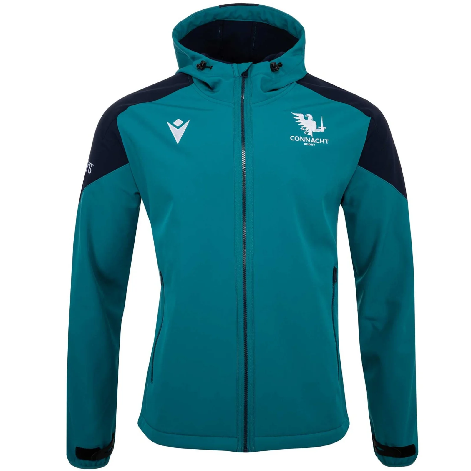 Macron Connacht Rugby 2025/26 Mens Softshell Training Jacket