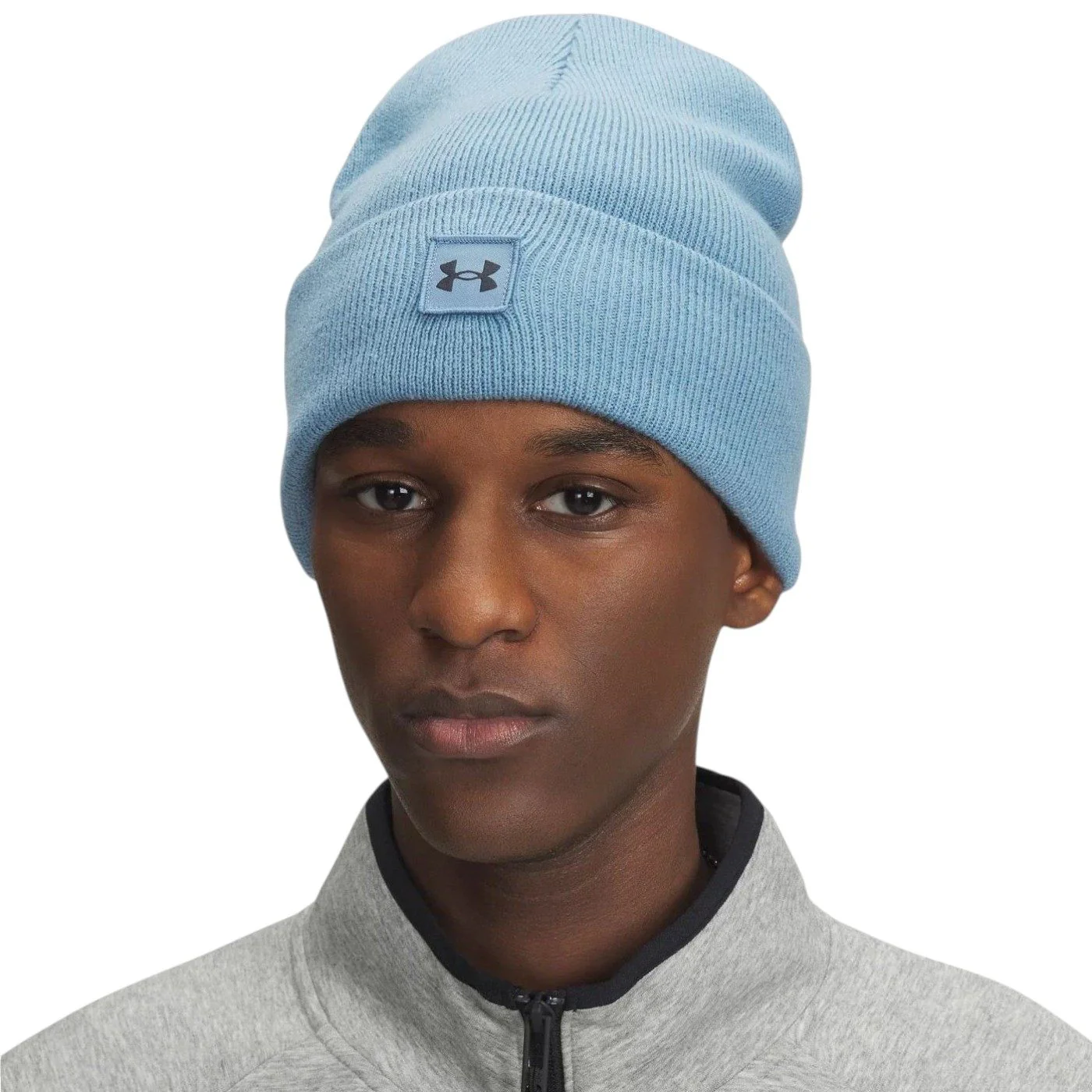 18075-under-armour-halftime-adults-knitted-cuff-beanie-hat-2.webp Under Armour Halftime Adults Knitted Cuff Beanie Hat