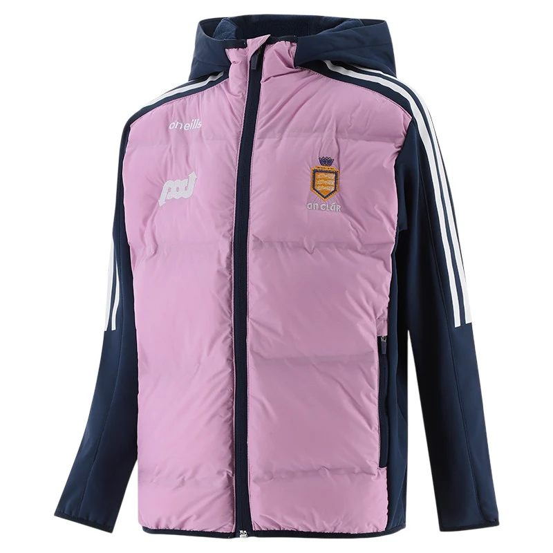O'Neills Clare GAA Hydra Girls Hooded Padded Jacket