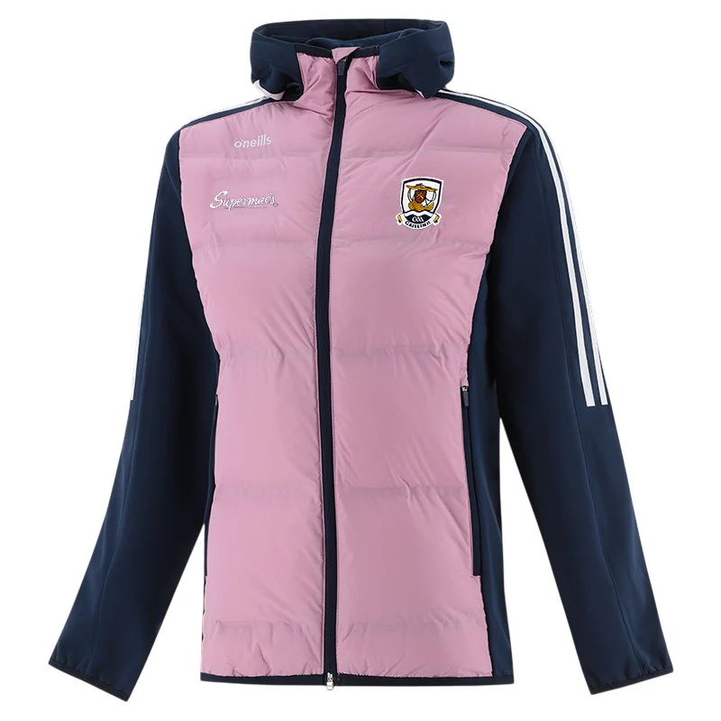 O'Neills Galway GAA Hydra Womens Hooded Padded Jacket