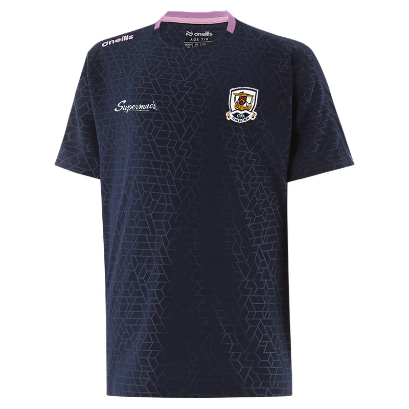 O'Neills Galway GAA Hydra Girls T-Shirt