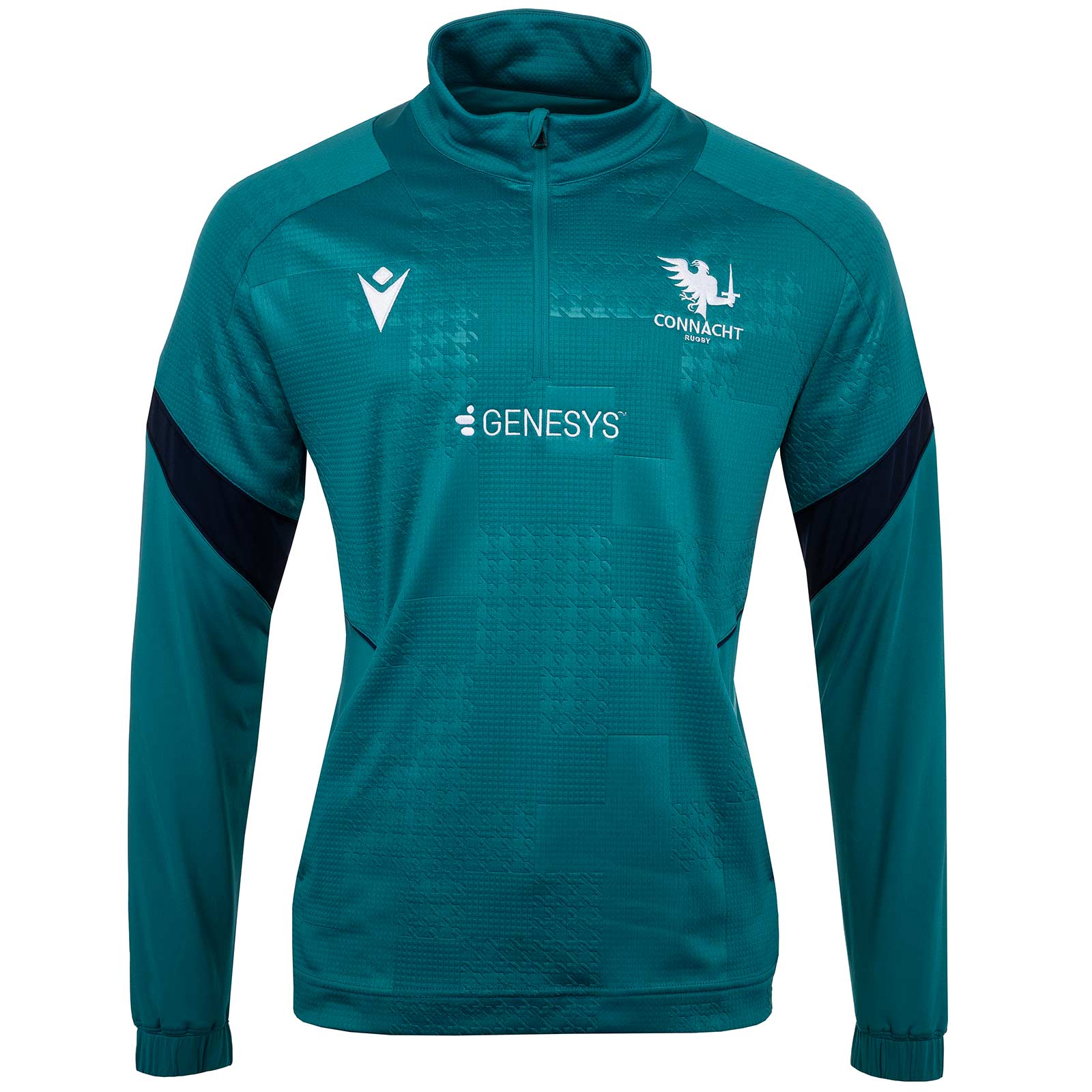 Macron Connacht Rugby 2025/26 Kids Half-Zip Training Top