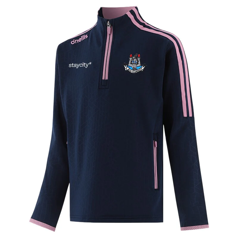 O'Neills Dublin GAA Hydra Girls Half Zip Top