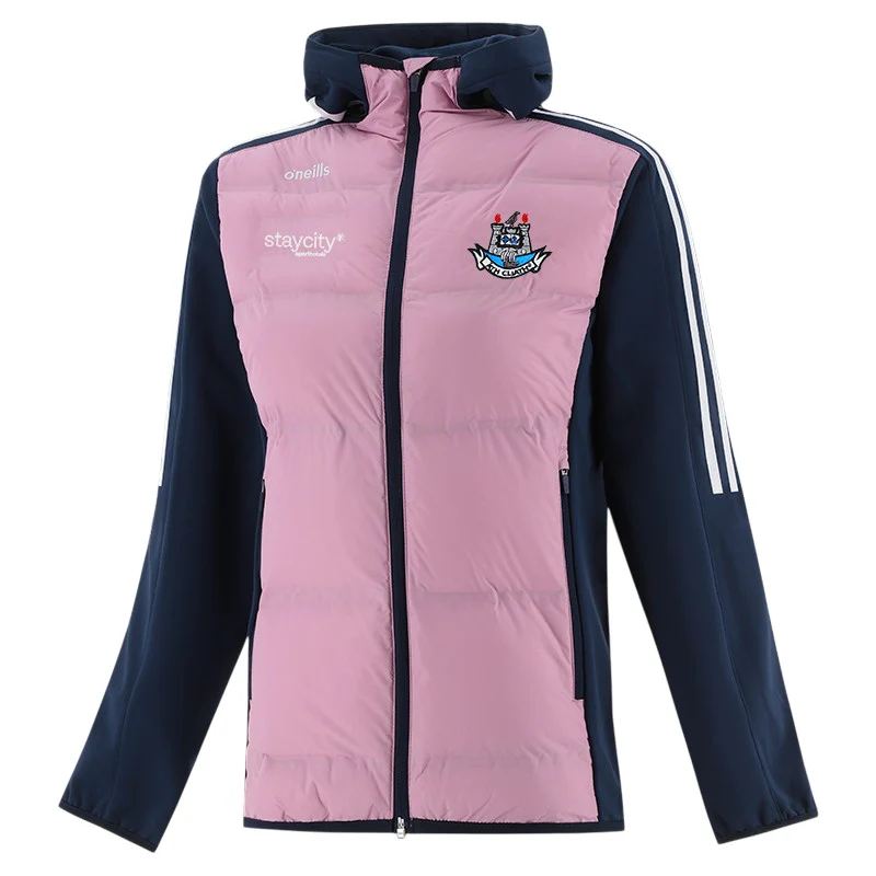 O'Neills Dublin GAA Hydra Womens Hooded Padded Jacket