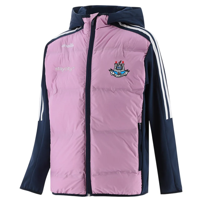 O'Neills Dublin GAA Hydra Girls Hooded Padded Jacket