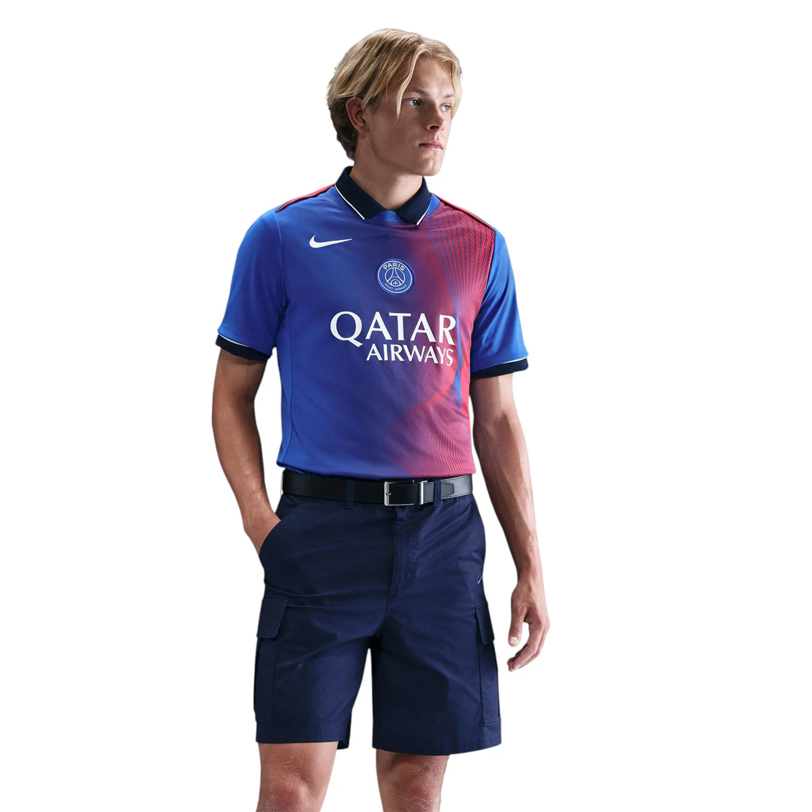 Nike Paris Saint-Germain Academy Pro Third Mens Dri-FIT Soccer Short-Sleeve Top