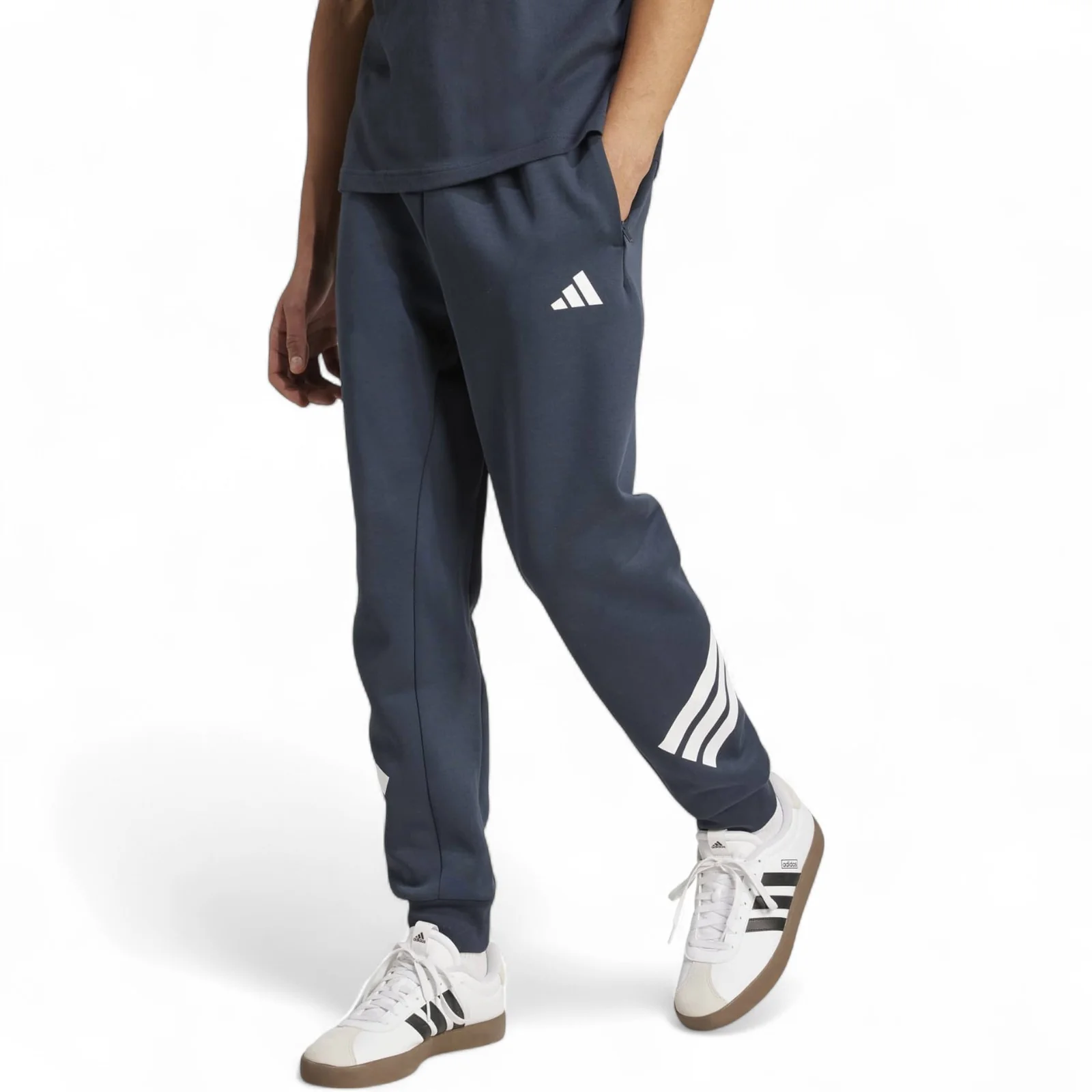 adidas FI 3S PT  Mens Flc Pants Navy